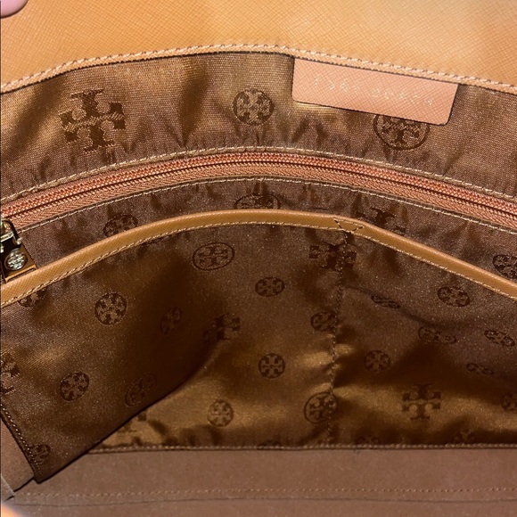 Tory Burch Brown Leather Tote - Picture 12 of 15